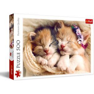 Puzzle da 500 Pezzi Trefl – Sleeping Kittens