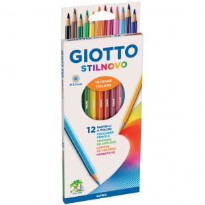 Pastelli Giotto Stilnovo Fila 12 Colori