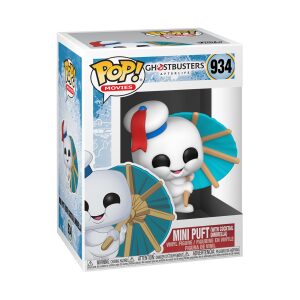 Funko POP Movies: Ghostbusters: Afterlife- Mini Puft w/Cocktail Umbrella