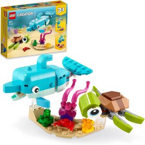 Delfino e tartaruga – LEGO® Creator 3-in-1 (31128)