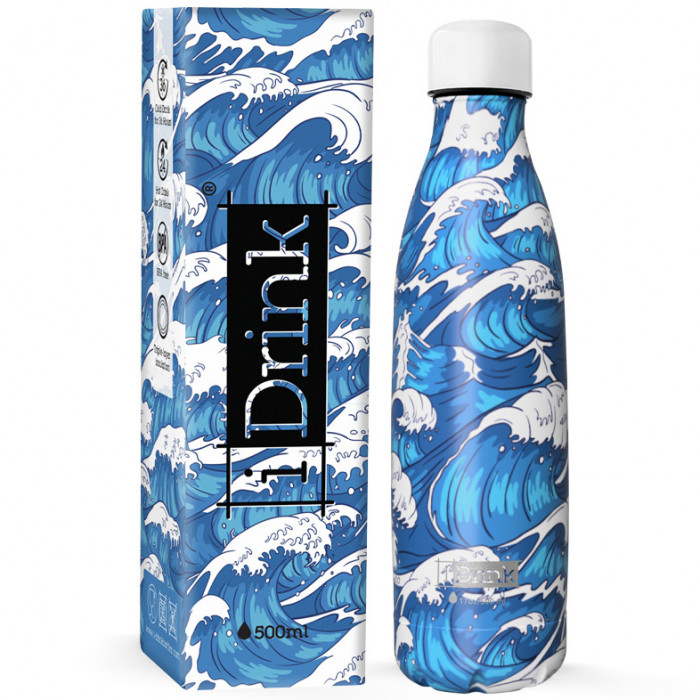 Bottiglia Termica 500 ml Wave I-Drink - Flooky