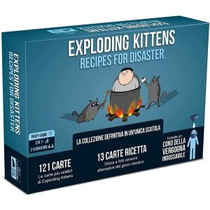 Exploding Kittens: Recipes for Disaster – Ed. Italiana – Asmodee