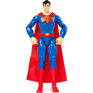 Dc Comics | Superman | Personaggio Superman 30 cm | Personaggio 30 cm con Decorazioni Originali, Mantello e 11 Punti di articolazione – Giocattoli per Bambini e Bambine dai 3 Anni