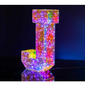 Lettera J Luminosa LED i-Total – Carattere e Stile in Ogni Spazio