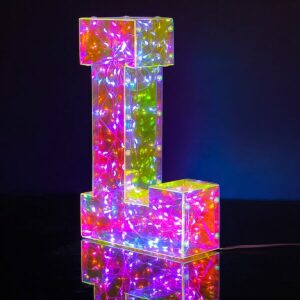 Lettera L Luminosa LED i-Total – Carattere e Stile in Ogni Spazio